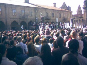 Foto 1. Manifestación Queremos Galego 18, 10, 2009 (2)